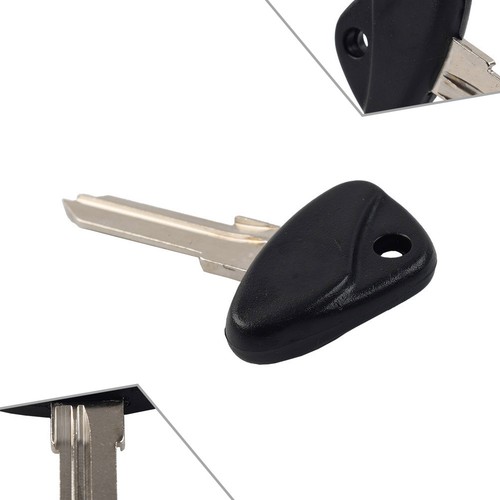 Uncut blade blank key black - uncut,
