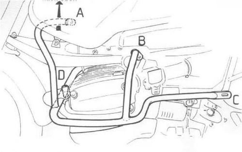 Engine guard black for - black,